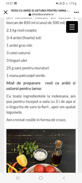 Screenshot_20230802_153731_Facebook - Rosii cu ardei si usturoi la borcan pentru iarna