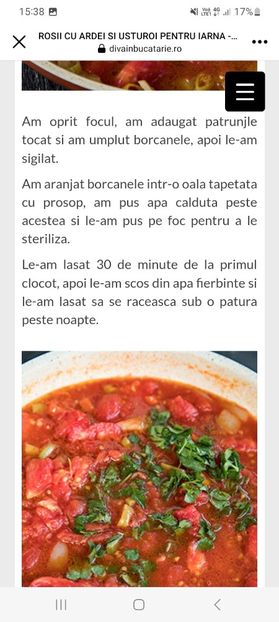 Screenshot_20230802_153800_Facebook - Rosii cu ardei si usturoi la borcan pentru iarna