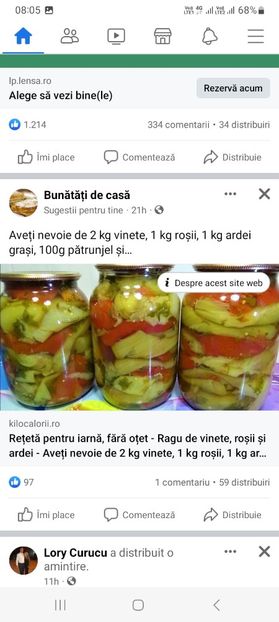 Screenshot_20230803_080525_Facebook - Ragu de vinete rosii si ardei la borcan pentru iarna