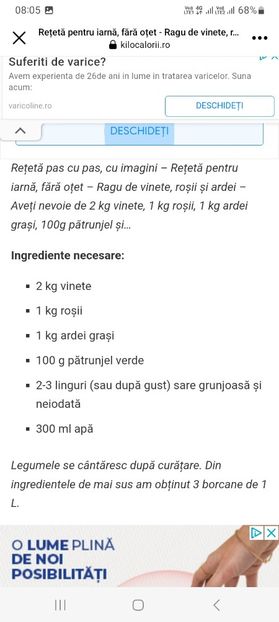 Screenshot_20230803_080549_Facebook - Ragu de vinete rosii si ardei la borcan pentru iarna