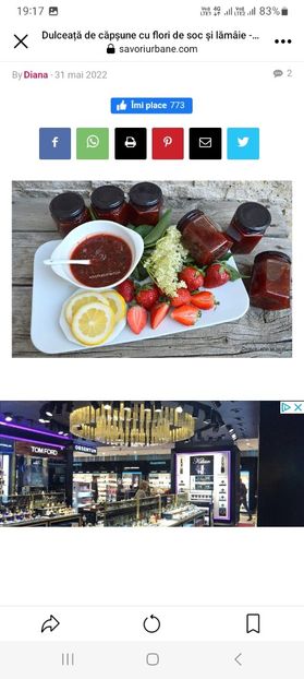 Screenshot_20230806_191728_Facebook - Dulceata de capsune cu flori de soc si lamaie