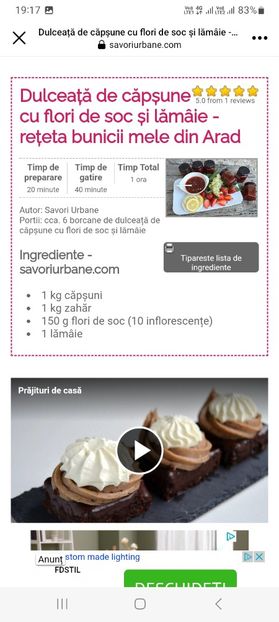 Screenshot_20230806_191751_Facebook - Dulceata de capsune cu flori de soc si lamaie