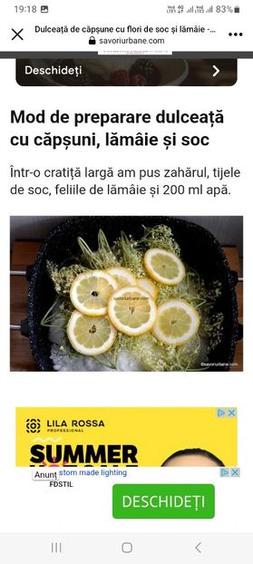 Screenshot_20230806_191810_Facebook - Dulceata de capsune cu flori de soc si lamaie