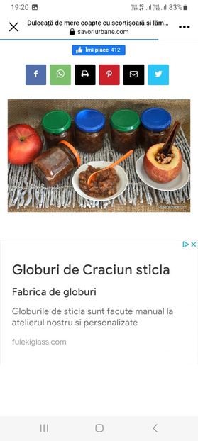 Screenshot_20230806_192039_Facebook - Dulceata de mere coapte cu scortisoara si lamaie