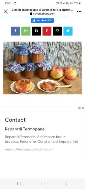 Screenshot_20230806_192353_Facebook - Gem de mere coapte si caramelizate la cuptor