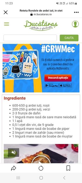 Screenshot_20230807_112326_Facebook - Ardei iuti rondele in otet la borcan pentru iarna
