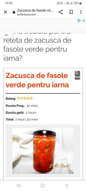 Screenshot_20230809_190341_Chrome - Zacusca de fasole pastai la borcan pentru iarna