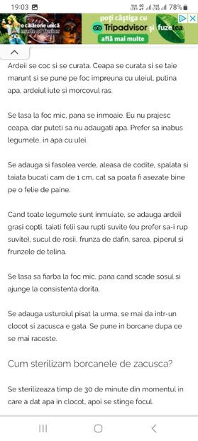 Screenshot_20230809_190353_Chrome - Zacusca de fasole pastai la borcan pentru iarna