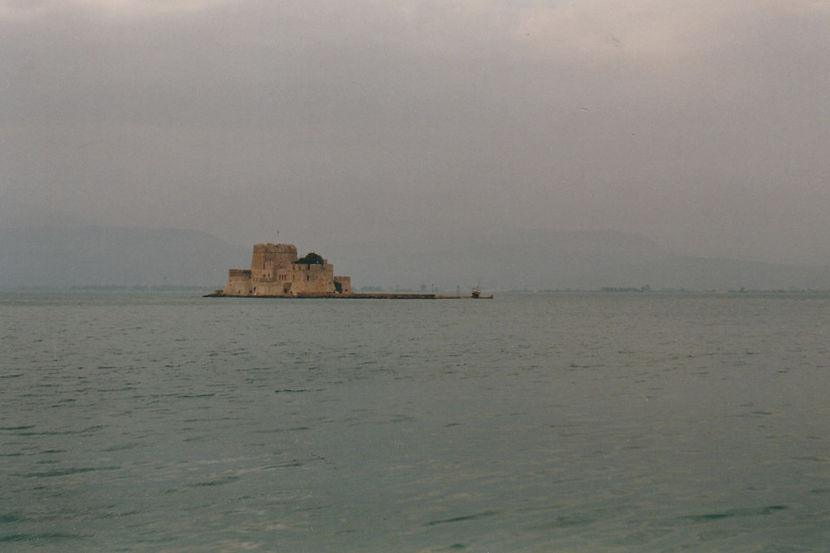 Nafplio. Fortăreața Bourtzi - Grecia