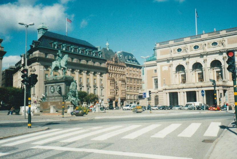 Piața Gustav Adolf supranumit (Leul Nordului, 1611-1632) - Stockholm