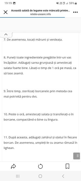 Screenshot_20230815_191906_Facebook - Salata de legume de vara la borcan pentru iarna