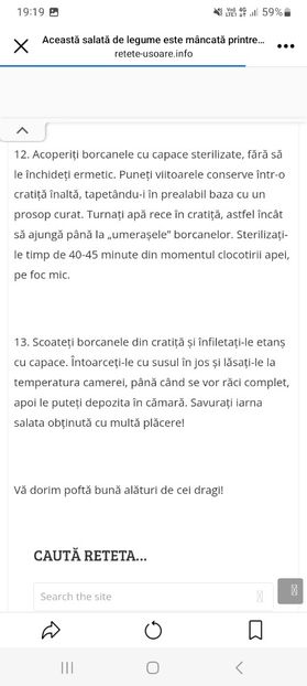 Screenshot_20230815_191909_Facebook - Salata de legume de vara la borcan pentru iarna