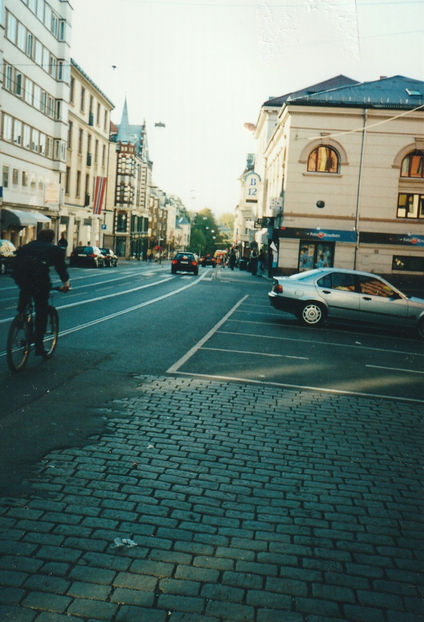 Stradă în cartierul Grunerlokka - Oslo