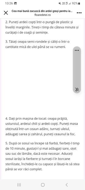 Screenshot_20230817_132615_Facebook - Zacusca din ardei grasi - ajvar sarbesc la borcan pentru iarna