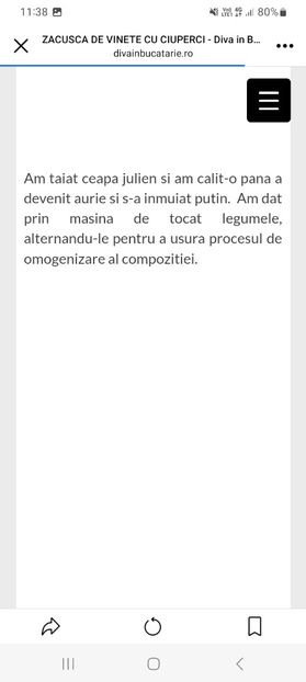 Screenshot_20230820_113802_Facebook - Zacusca de vinete cu ciuperci la borcan pentru iarna