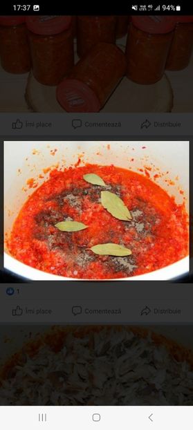Screenshot_20230820_173707_Facebook - Zacusca de macrou si macrou afumat la borcan pentru iarna