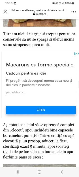 Screenshot_20230822_101831_Facebook - Usturoi murat in ulei la borcan pentru iarna
