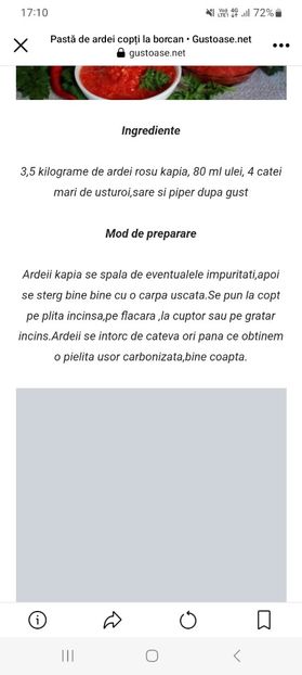 Screenshot_20230822_171044_Facebook - Pasta de ardei copti la borcan pentru iarna