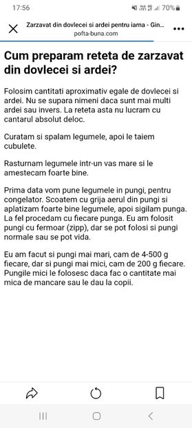 Screenshot_20230822_175640_Facebook - Zarzavat din dovlecei si ardei la borcan pentru iarna