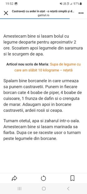 Screenshot_20230823_195250_Facebook - Castraveti cu ardei in otet la borcan pentru iarna