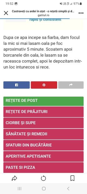 Screenshot_20230823_195258_Facebook - Castraveti cu ardei in otet la borcan pentru iarna