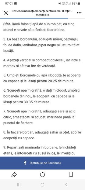 Screenshot_20230824_070130_Facebook - Dovlecei marinati crocanti la borcan pentru iarna