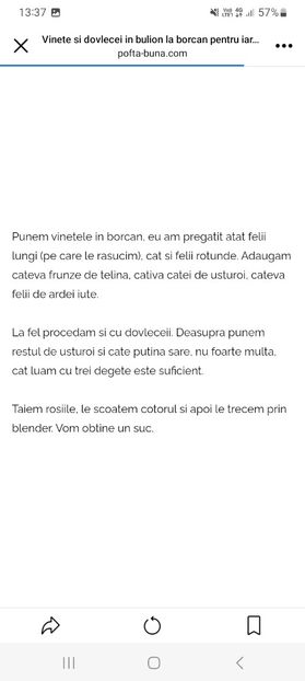 Screenshot_20230824_133712_Facebook - Vinete si dovlecei in bulion la borcan pentru iarna