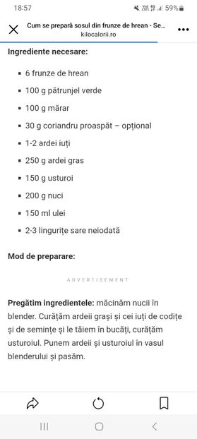 Screenshot_20230825_185732_Facebook - Sos din frunze de hrean la borcan pentru iarna