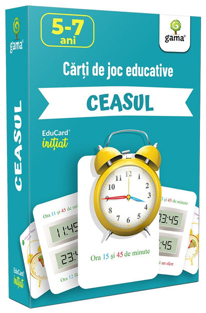 Ceasul 5-7 ani - EduCard Inițiat 5-7 ani