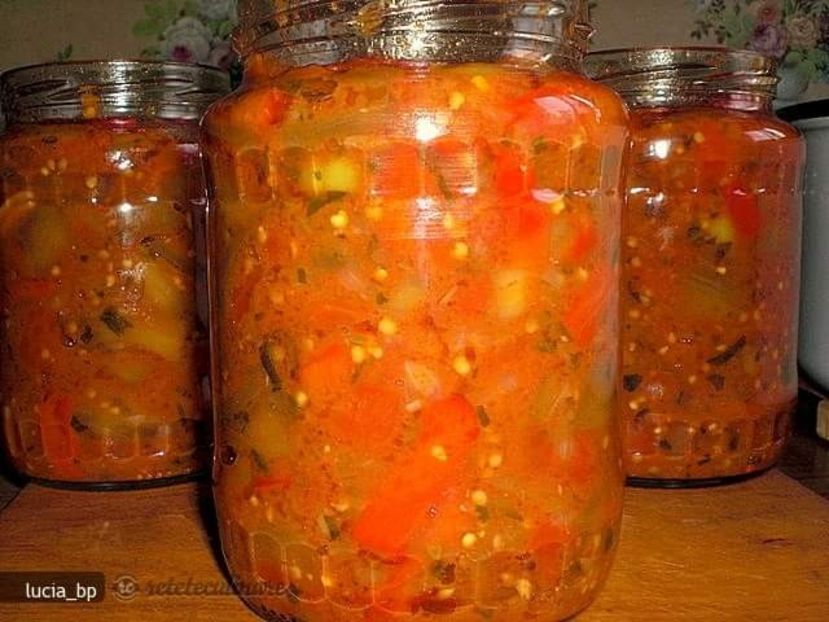  - Tocana siciliana de legume la borcan pentru iarna
