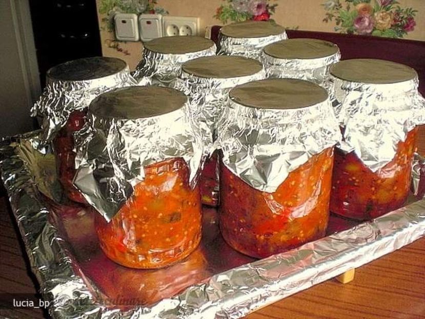  - Tocana siciliana de legume la borcan pentru iarna