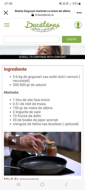 Screenshot_20230902_074854_Facebook - Gogosari marinati cu miere de albine la borcan pentru iarna