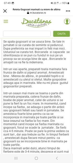 Screenshot_20230902_074908_Facebook - Gogosari marinati cu miere de albine la borcan pentru iarna
