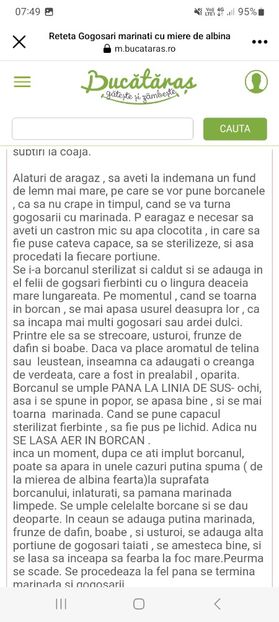 Screenshot_20230902_074922_Facebook - Gogosari marinati cu miere de albine la borcan pentru iarna
