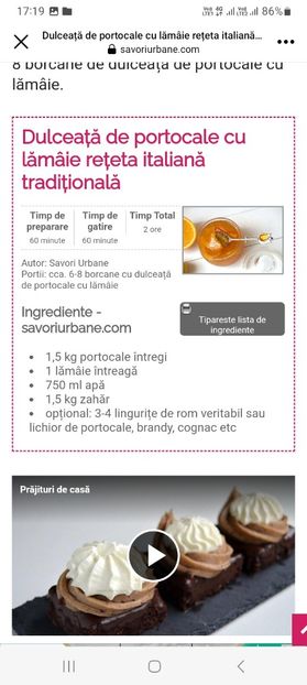 Screenshot_20230902_171936_Facebook - Dulceata de portocale cu lamaie
