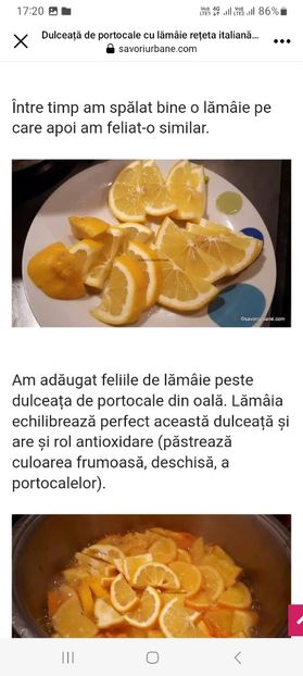 Screenshot_20230902_172025_Facebook - Dulceata de portocale cu lamaie