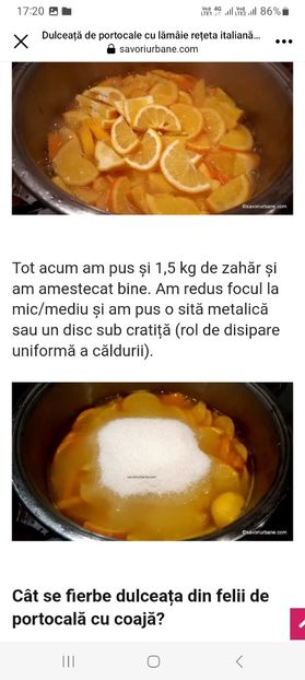 Screenshot_20230902_172029_Facebook - Dulceata de portocale cu lamaie