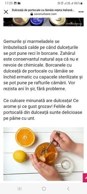 Screenshot_20230902_172050_Facebook - Dulceata de portocale cu lamaie