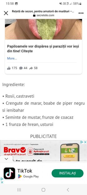 Screenshot_20230903_155825_Facebook - Rosii cu castraveti la borcan pentru iarna