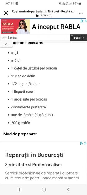 Screenshot_20230905_071133_Facebook - Rosii marinate pentru iarna fara otet