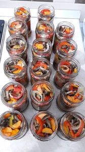 - Salata de toamna cu bureti la borcan pentru iarna