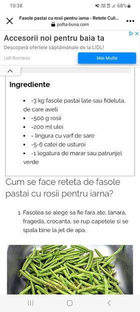 Screenshot_20230905_103806_Facebook - Fasole pastai cu rosii la borcan pentru iarna