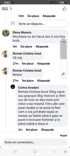  - Pasta de ardei cu morcovi la borcan pentru iarna