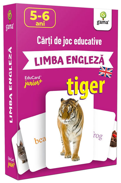 Limba engleză 3-6 ani - EduCard Junior Plus 3-6 ani