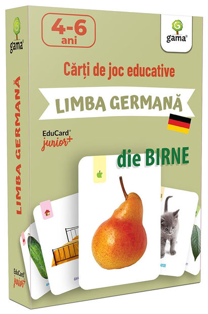 Limba germană 4-6 ani - EduCard Junior Plus 3-6 ani