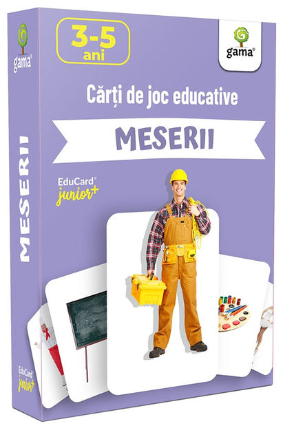Meserii 3-5 ani - EduCard Junior Plus 3-6 ani