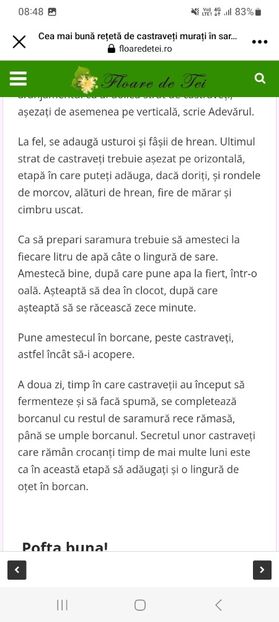 Screenshot_20230910_084806_Facebook - Castraveti murati in saramura la borcan pentru iarna 2