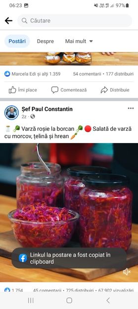 Screenshot_20230911_062328_Facebook - Varza rosie la borcan pentru iarna