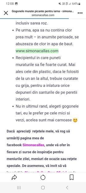 Screenshot_20230916_120822_Facebook - Gogonele murate picante la borcan pentru iarna