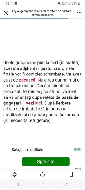 Screenshot_20230916_154105_Facebook - Adjika georgiana fara fierbere la borcan pentru iarna